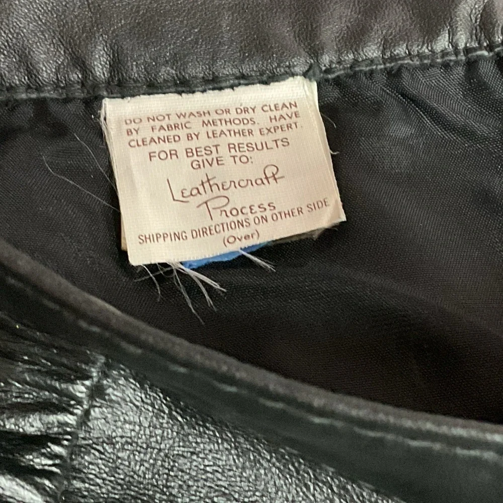 Awesome Vintage Find                    Leathercraft Process vintage Retro Skirt